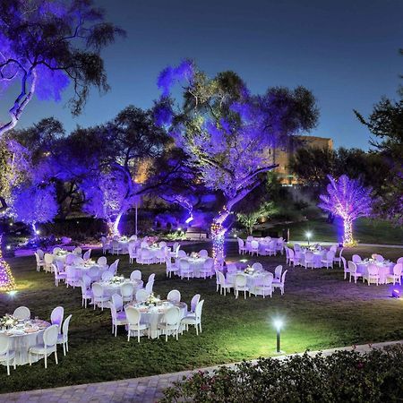 Al Messila, A Luxury Collection Resort & Spa, Doha Luaran gambar The garden at night